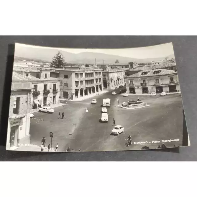 Cartolina Siderno - Piazza Risorgimento