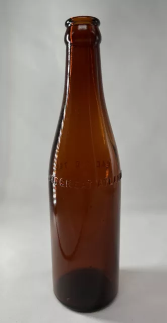 Vintage Bottle The Great Atlantic & Pacific Tea Co. Brown Glass - 9.25”