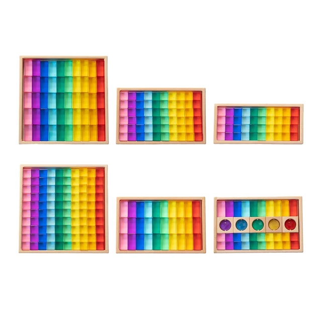 Jeu D'Empilage Mural 3D - Jouet Éducatif Enfant - Développe Motricité Et Patience - Pour Famille - ABS