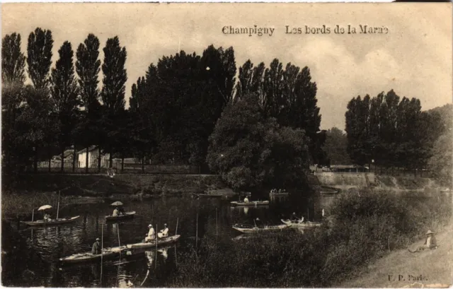 CPA Champigny Les bords de la Marne FRANCE (1338368)