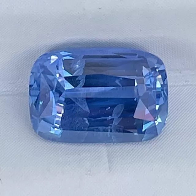 Natural Unheated Blue Ceylon Sapphire 2.27 Cts Cushion Cut Loose Gemstone