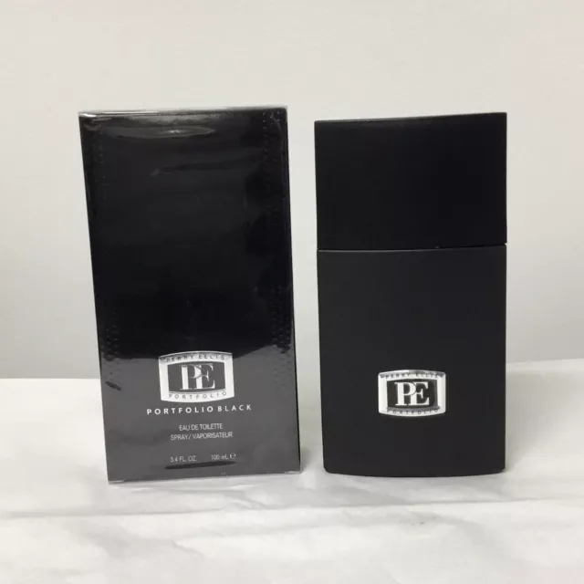 PORTFOLIO BLACK by Perry Ellis | Men’s 3.4 Fl. Oz. Eau De Toilette Spray |SEALED