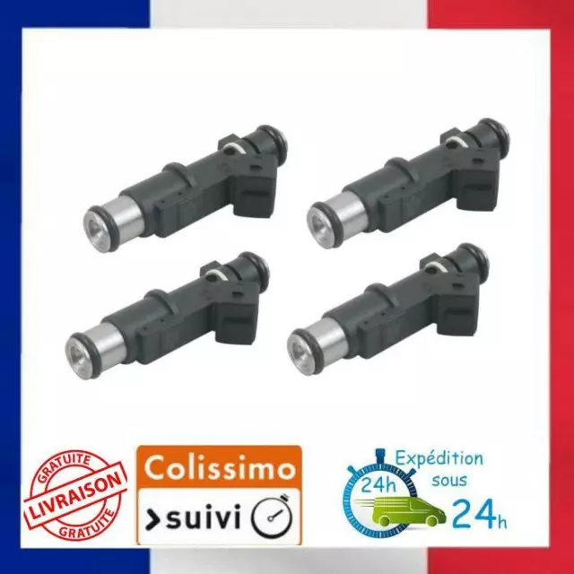 01F003A 4PIÈCES Injecteur de carburant pour Citroen C4 Vasion Peugeot 406 Expert