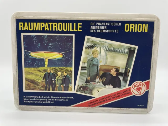 Raumpatrouille Orion Quartett 657 ASS Spielkarten Großbox