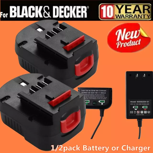 Black & Decker FireStorm FS12C Charger for 12V NiCd Batteries by