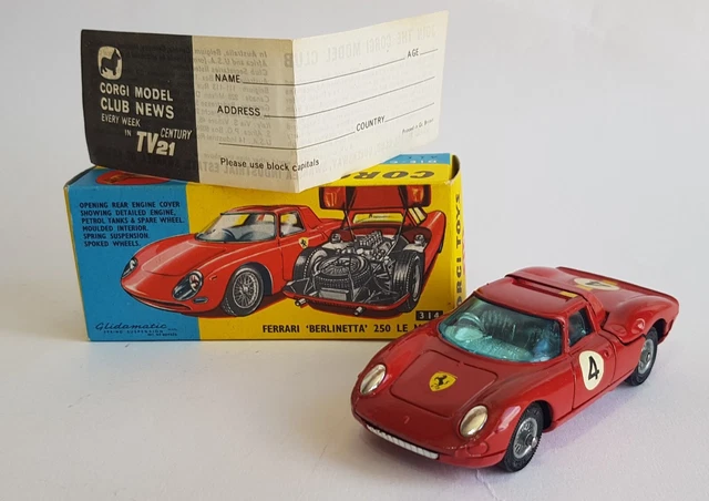 Corgi - 1:43 - Ferrari 'Berlinetta' 250 Le Mans #314
