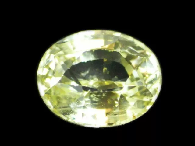 CERTIFIED UNHEATED YELLOW SAPPHIRE 1.72 Cts NATURAL SRI LANKA LOOSE GEMSTONE