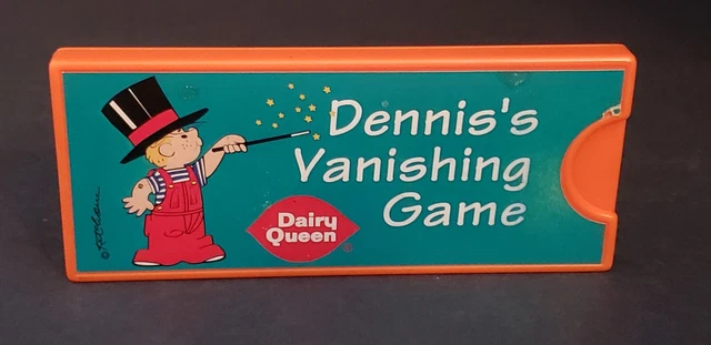 1996 Dairy Queen Dennis The Menace Vanishing Game Vintage