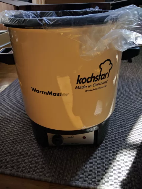 Kochstar Einkochautomat WarmMaster Basic Einkochtopf mit Thermostat, ohne Uhr