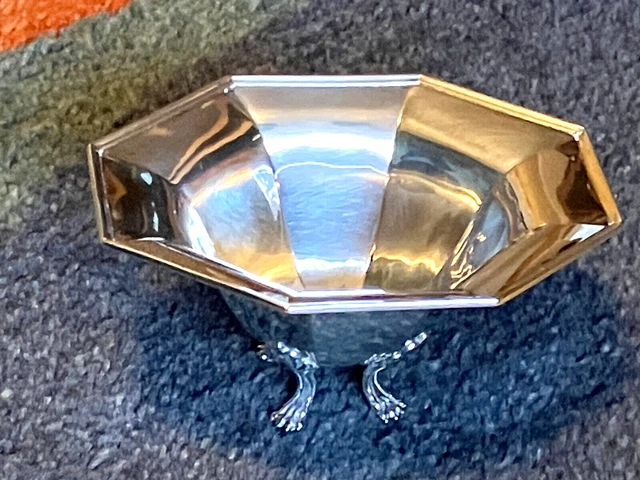 Vintage Watson Sterling OCTAGONAL FOOTED BOWL