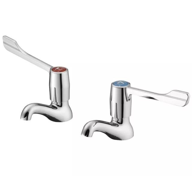 Armitage Shanks Markwik Top-Quality Pair Of Pillar Taps - S8260AA