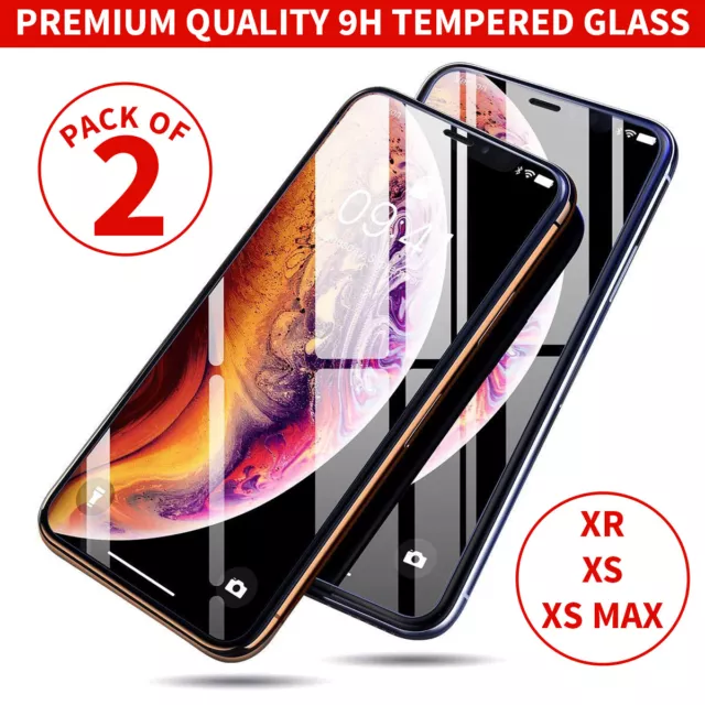 Gorilla Tempered Glass Screen Protector for New iPhone XS Max XR XS X 7 8 Plus 6