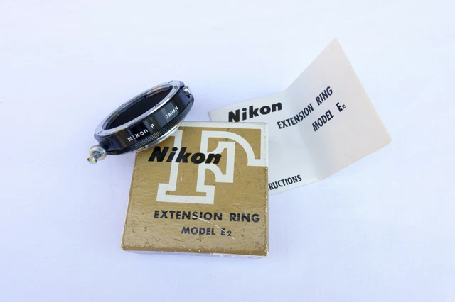 Nikon Extension Ring E2 - Nikon ‘F’ -  ‘Mint-‘ Condition