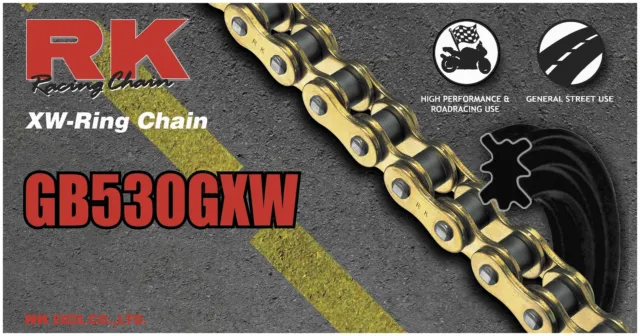 RK 530 GXW GB XW-Ring Chain 112 Links