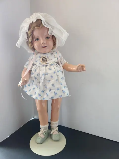 1930's Composition Shirley Temple Doll - 19"