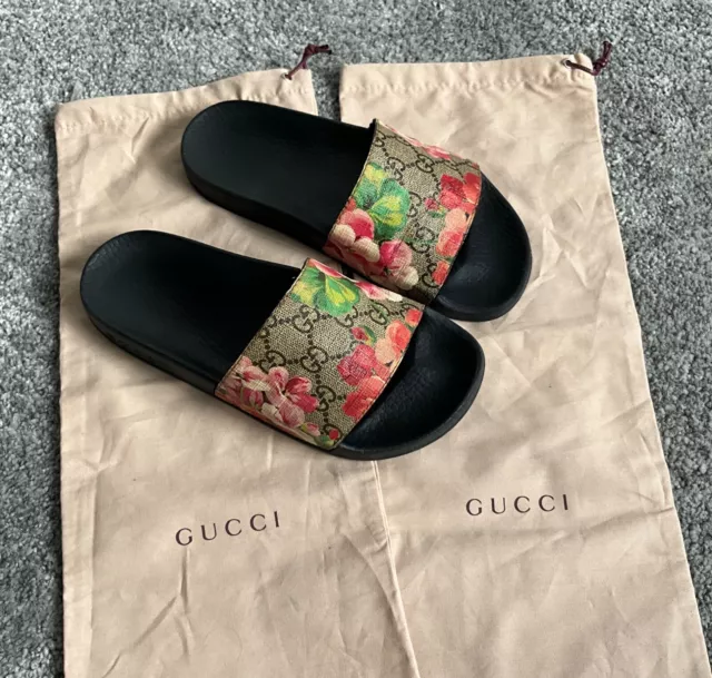 Gucci bloom slides uk cheap
