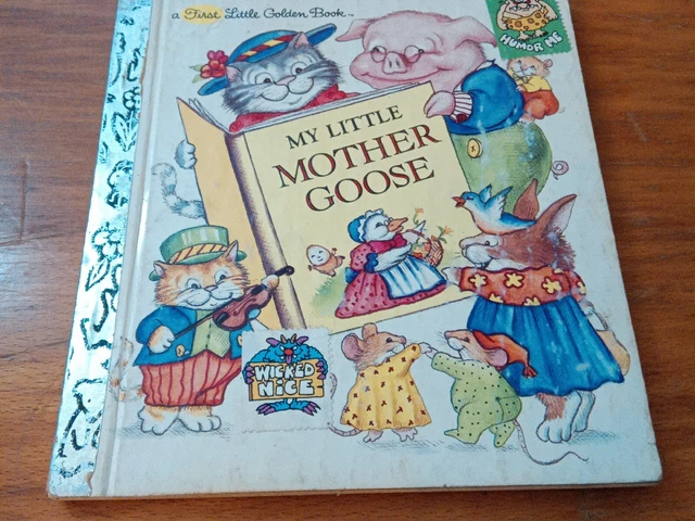 My Little Mother Goose - A First Little Golden Book 1981 A9