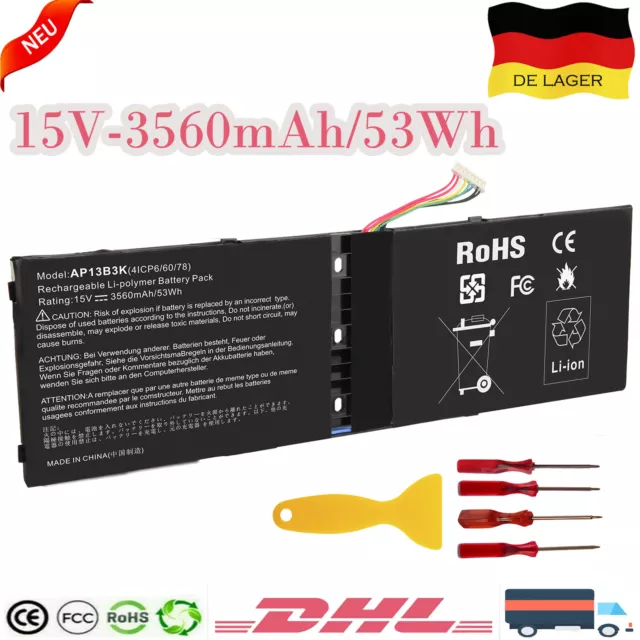 AP13B3K AP13B8K Akku für Acer Aspire V5-452 V5-452G V5-473G V5-573G 41CP6/60/78