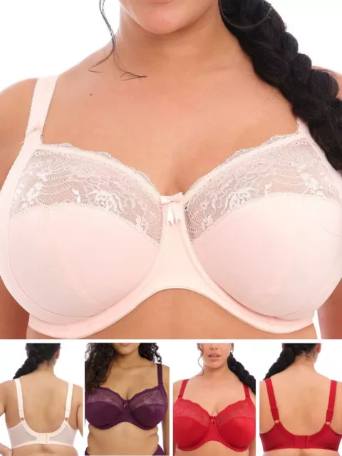 ELOMI MORGAN BRA Full Cup Three Section Cup Banded Side Support