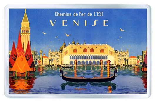 Venise Vintage Repro Fridge Magnet Souvenir Iman Nevera