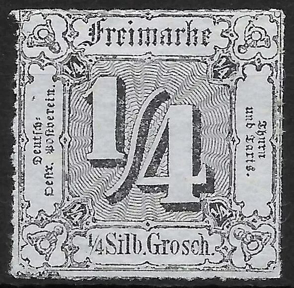 Thurn&Taxis 1865... MiNr. 35 ...1/4 Sgr...postfrisch