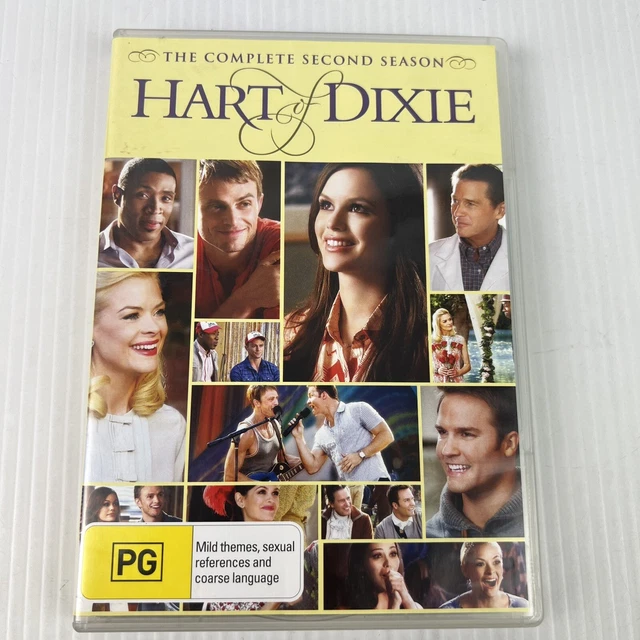 Hart Of Dixie : Season 2 (DVD, 2012) - PAL 4 - Rachel Bilson, Scott Porter
