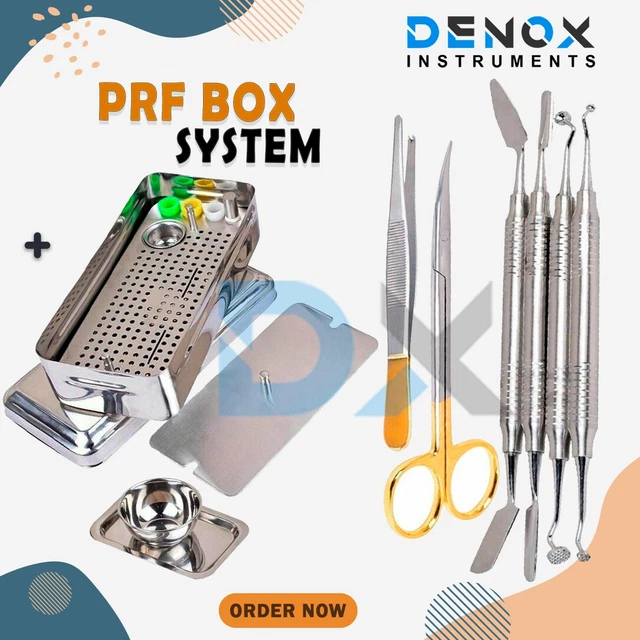 DENTAL PRF BOX GRF System Platelet Rich Fibrin Set Implant Surgery ...
