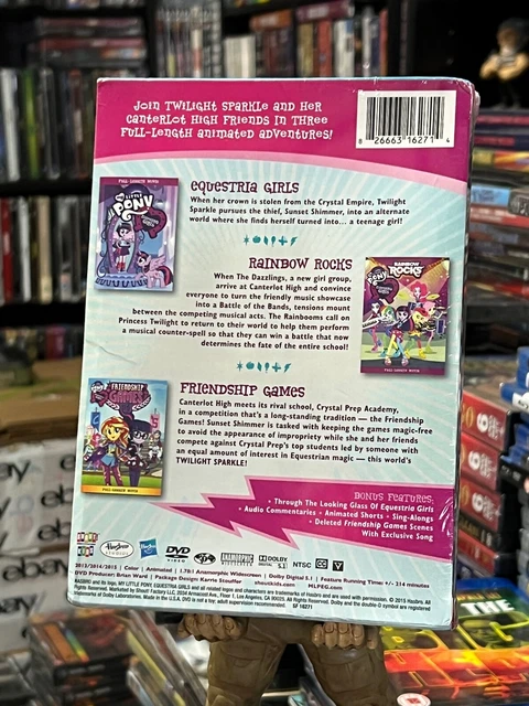 MY LITTLE PONY: Rainbow Rocks / Equestria Girls /Friendship Games (3 ...