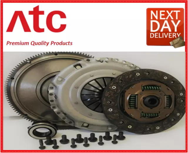 VW GOLF CLUTCH KIT & FLYWHEEL SOLID MASS GOLF MK V, MK VI 1.9 &1.6 TDI 08 to 18