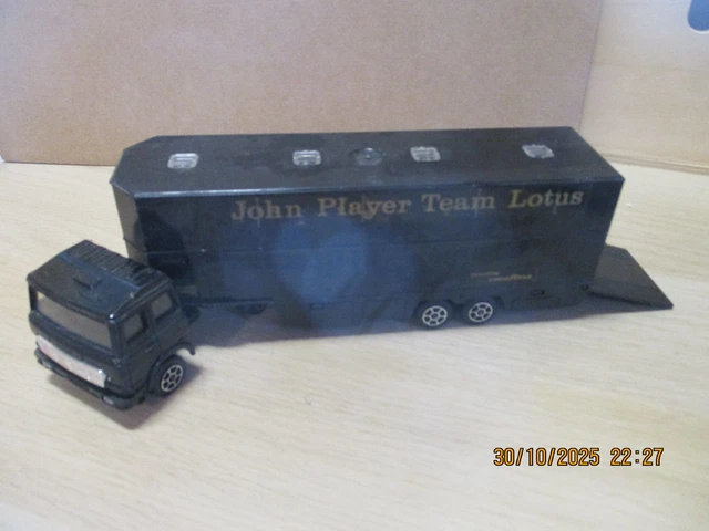 ZC1222 POLISTIL RJ129 1/66 1:66 Camion plateau Kaeble orange