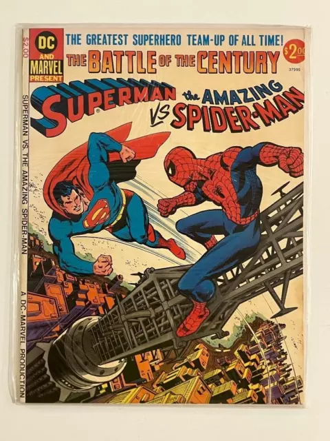 Superman Vs The Amazing Spider-Man, Marvel DC Treasury Size , from 1976!