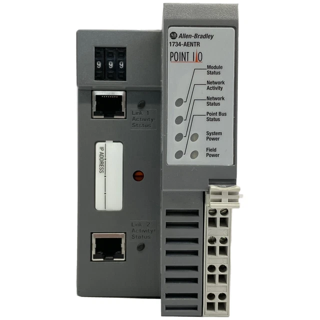Allen Bradley 1734-AENTR Punto I/O Ethernet IP Serie C USA Venditore