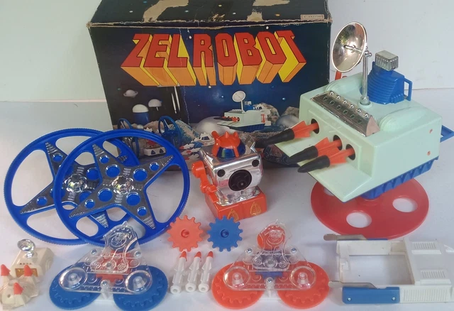 Robot Zel Des Années 70 - Japonais Masudaya Toys (Plastique Vintage)