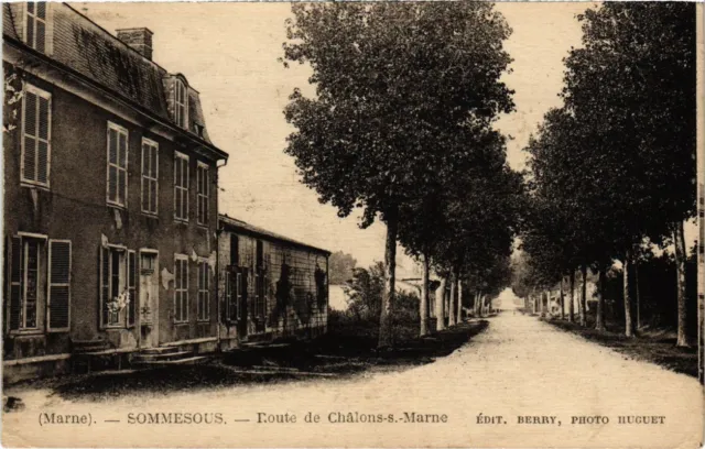 CPA SUMSOUS - Route de CHALONS-s MARNE (109846)