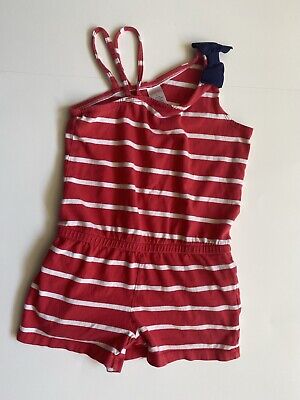 GYMBOREE JULY 4th ROMPER 8 Shorts Outfit SUMMER jumper PATRIOTIC RED WHITE BLUE
