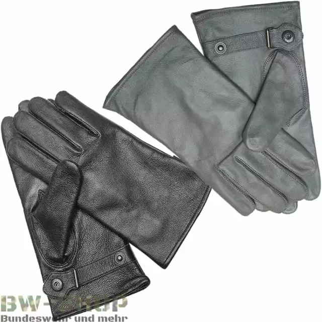 Bundeswehr Lederhandschuhe Bw Handschuhe Gefüttert Winter Leder Fingerhandschuhe