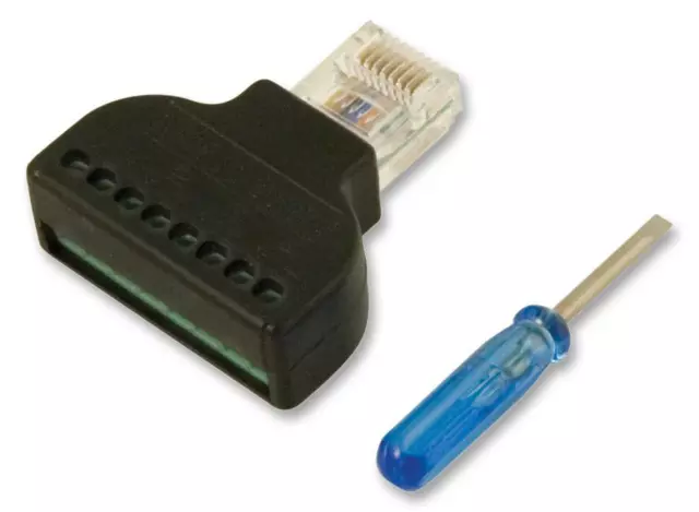 Adattatore Terminale Rj45 A Vite 8 Pin, Converti Da Spina Di Genere, Co Per Senza Marchio