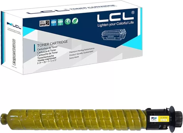 LCL Compatible Toner Cartridge 841926 Ricoh Aficio MP C2003 MP C2503 1PK Yellow