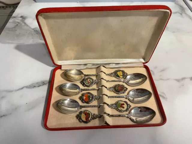 Stuart silver plated spoon set - Australian made - set of 6 in presentation box