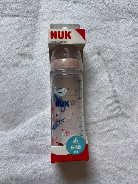 neue Nuk Trinkflasche, 6-13Monate