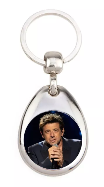 Patrick Bruel Porte clé en métal