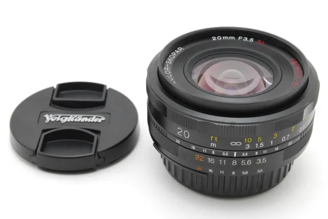 【NEUWERTIG】Voigtlander Color Skopar Objektiv 20 mm f/3,5 SL II Nikon F-Halterung aus Japan
