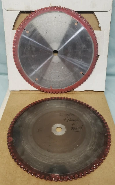 FS Tool LM6250 Industrial Circular Miter Chop Saw Blade 10"x80T & Sampson 6900