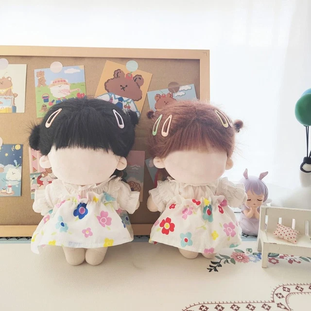 Doll Clothing Cotton Doll Clothes Matching Doll Clothes Toy Petal Skirt Set