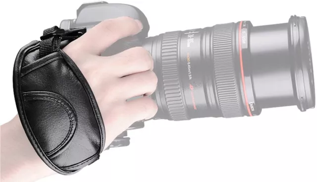 Camera Cinghia Da Polso Hand Strap Grip Adatto A Leica R3 R4 R5 R6 R7 R8 R9 Mp