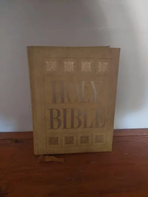 1963 Vintage Catholic Bible Old and New testament