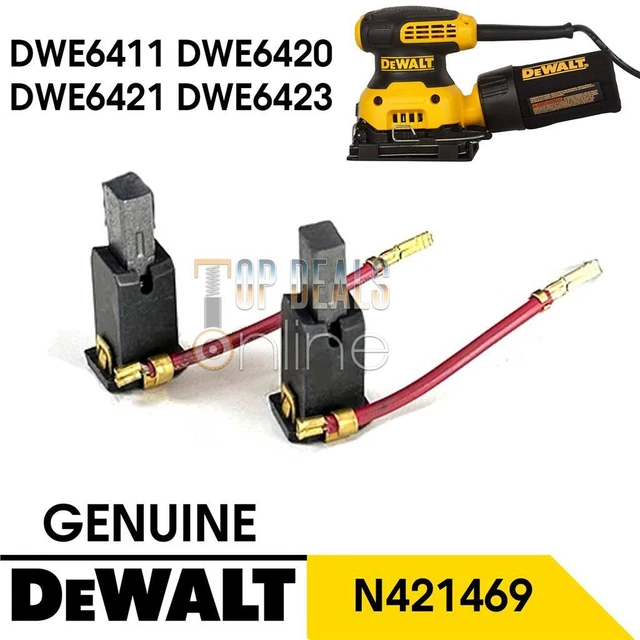 Kohlebürsten für DeWalt DWE 4214,DWE 4215,DWE 4216,DWE 4217 - 6,5x12x16mm (2147 Kohlebürsten für DeWalt DWE 4214,DWE 4215,DWE 4216,DWE 4217 - 6,5x12x16mm (2147