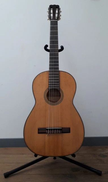 Guitare classique 3/4 L. Patenotte luthier a Mattaincourt, années 50/60