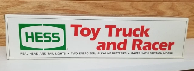 1991 Hess Toy Truck and Racer - Brand New - New In Original Box