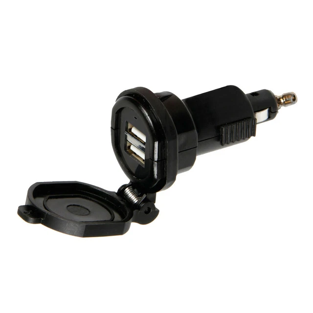 LAMPA Chargeur de Batterie din 2 Portes USB 12/32V 2700MA Charge Rapide